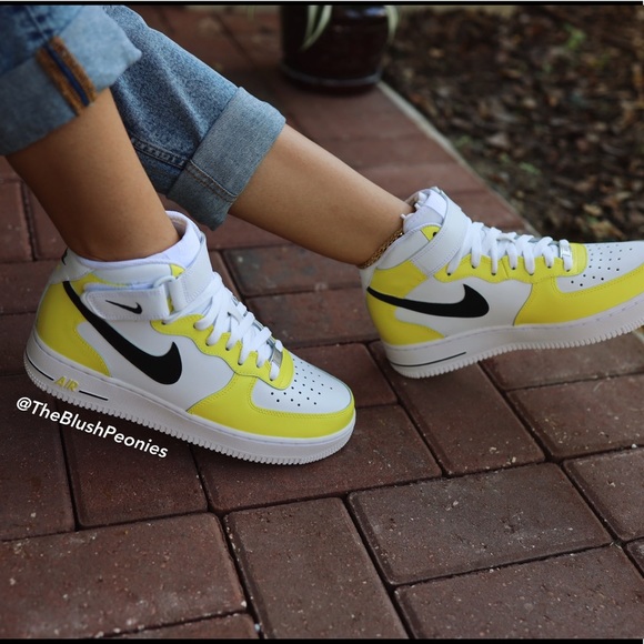 Nike Custom Air Force 1 Mid NWT - Picture 3 of 16